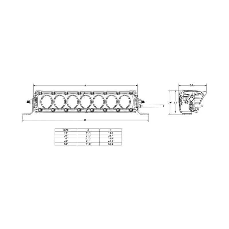 Rigid Industries RIG Revolve Light Bars by Rigid Industries