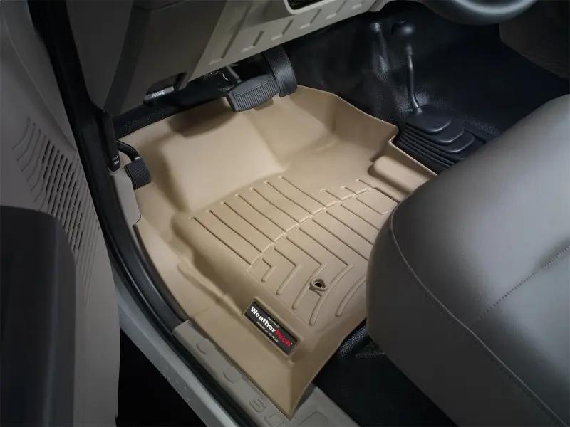 WeatherTech WT FloorLiner - Front - Tan by WeatherTech