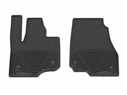 WeatherTech WT Rubber Mats - Front - Blk by WeatherTech