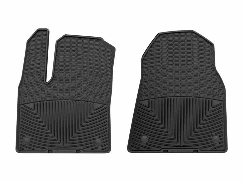 WeatherTech WT Rubber Mats - Front - Blk by WeatherTech