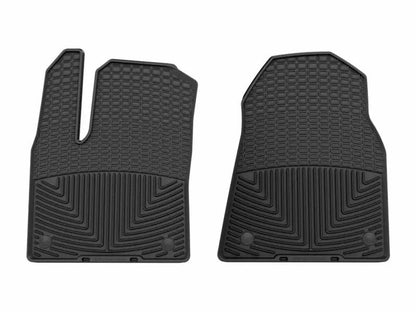 WeatherTech WT Rubber Mats - Front - Blk by WeatherTech