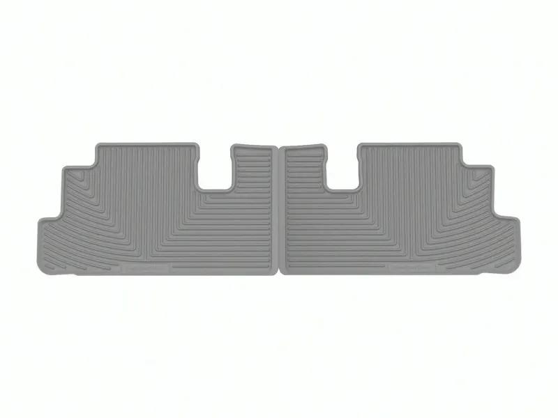 WeatherTech WT Rubber Mats - Rear - Grey by WeatherTech