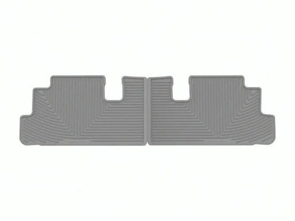 WeatherTech WT Rubber Mats - Rear - Grey by WeatherTech