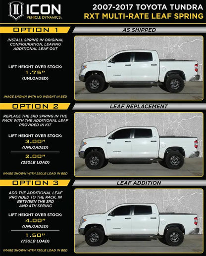 ICON ICO Leaf Springs by ICON