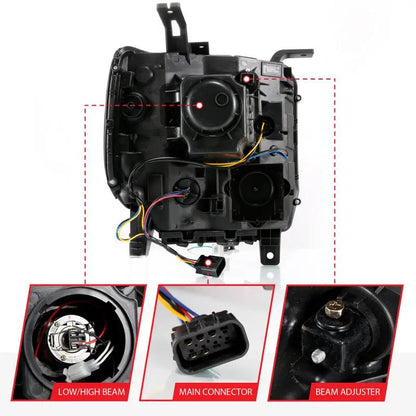 ANZO ANZ LED/Projector Headlights
