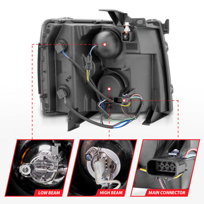 ANZO ANZ LED/Projector Headlights by ANZO