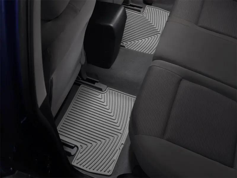 WeatherTech WT Rubber Mats - Rear - Grey by WeatherTech