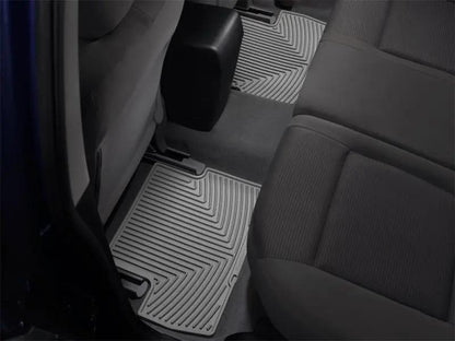 WeatherTech WT Rubber Mats - Rear - Grey by WeatherTech