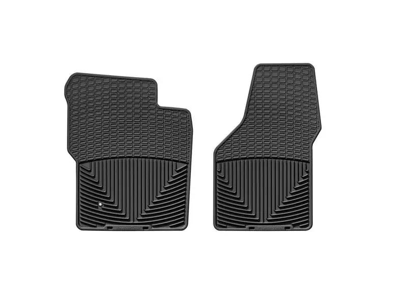WeatherTech WT Rubber Mats - Front - Blk