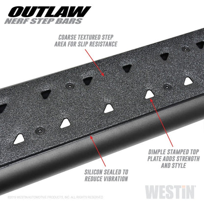 Westin WES Nerf Bars - Outlaw