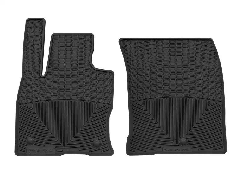 WeatherTech WT Rubber Mats - Front - Blk by WeatherTech