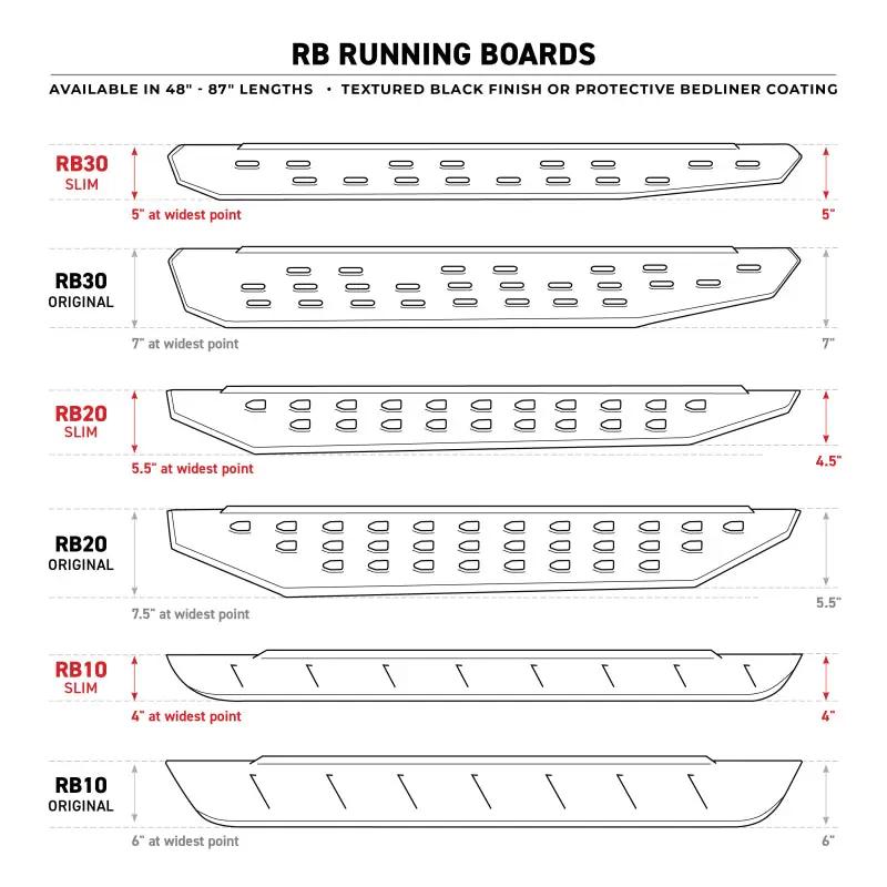 Go Rhino GOR RB30 Running Boards by Go Rhino