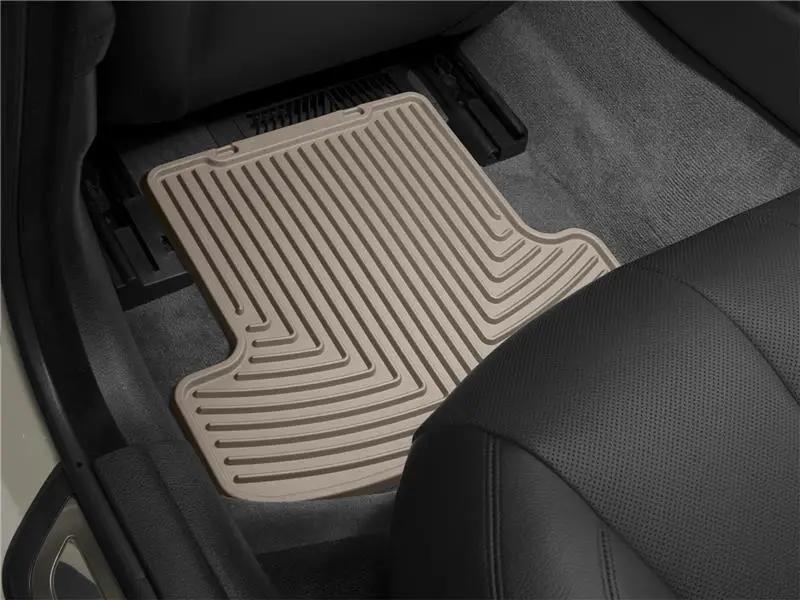 WeatherTech WT Rubber Mats - Rear - Tan by WeatherTech