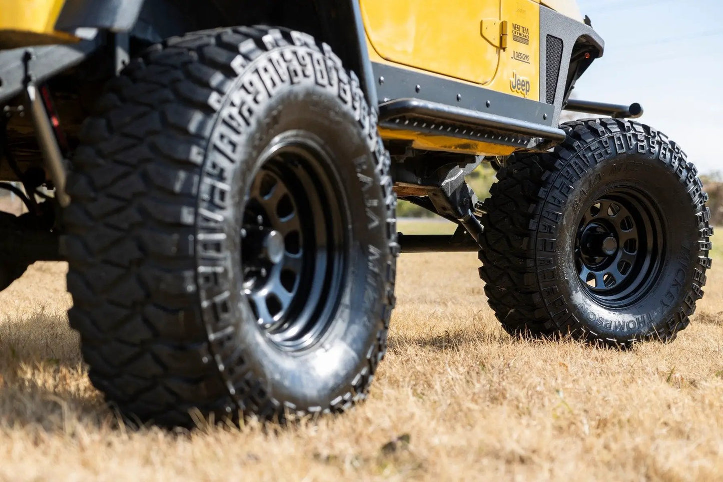 Rough Country Steel Wheel | Black | 15x10 | 5x5 | 3.30 Bore | -39 by Rough Country