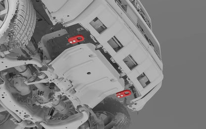 NYTOP 2025-Current Toyota 4Runner Lower Front Recovery Points by NYTOP