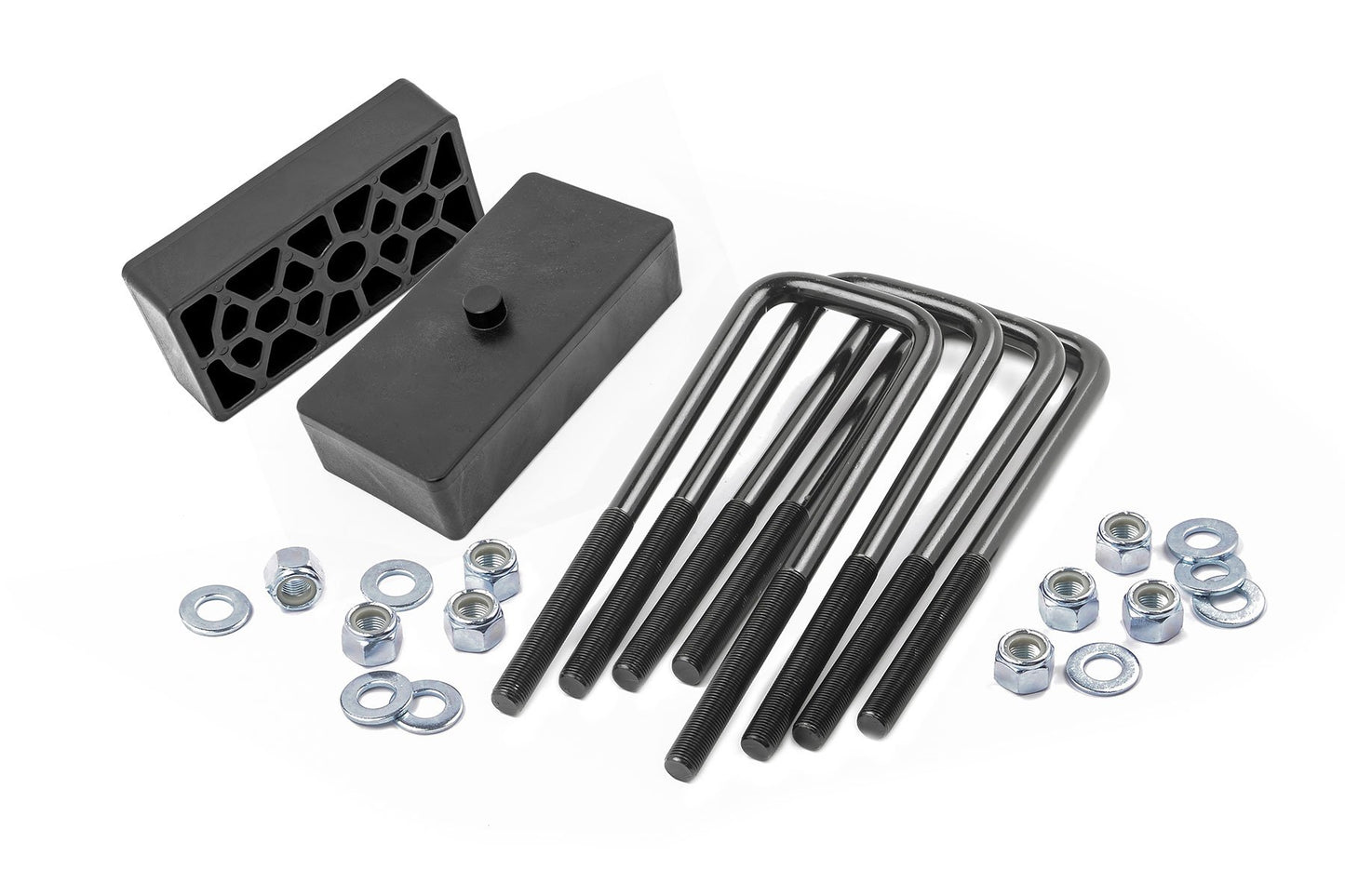 Kit de bloques y pernos en U de 1.5 pulgadas | Chevy Silverado 2500 HD 2WD/4WD (2001-2010)