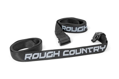 Rough Country Cargo Tie-Down Straps | Cam Buckle | 1.5" x 9' | Pair by Rough Country