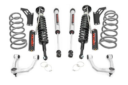 Rough Country 3 Inch Lift Kit | Upper Control Arms | RR Coils | Vertex/V2 Struts | Toyota 4Runner (10-24) by Rough Country