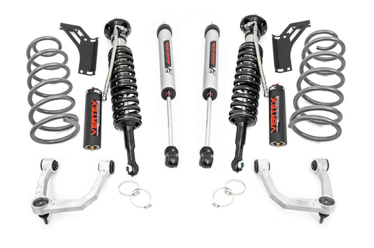 Rough Country 3 Inch Lift Kit | Upper Control Arms | RR Coils | Vertex/V2 Struts | Toyota 4Runner (10-24)