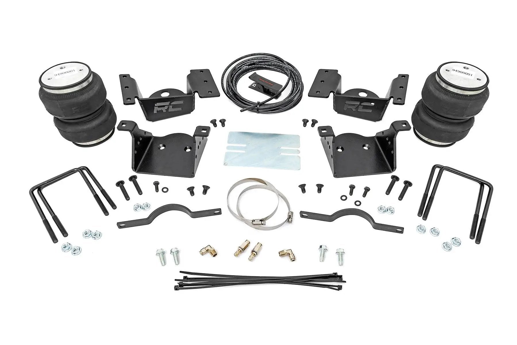 Rough Country Air Spring Kit | 0-7.5" Lift | Chevy/GMC 2500HD/3500HD (11-19) by Rough Country