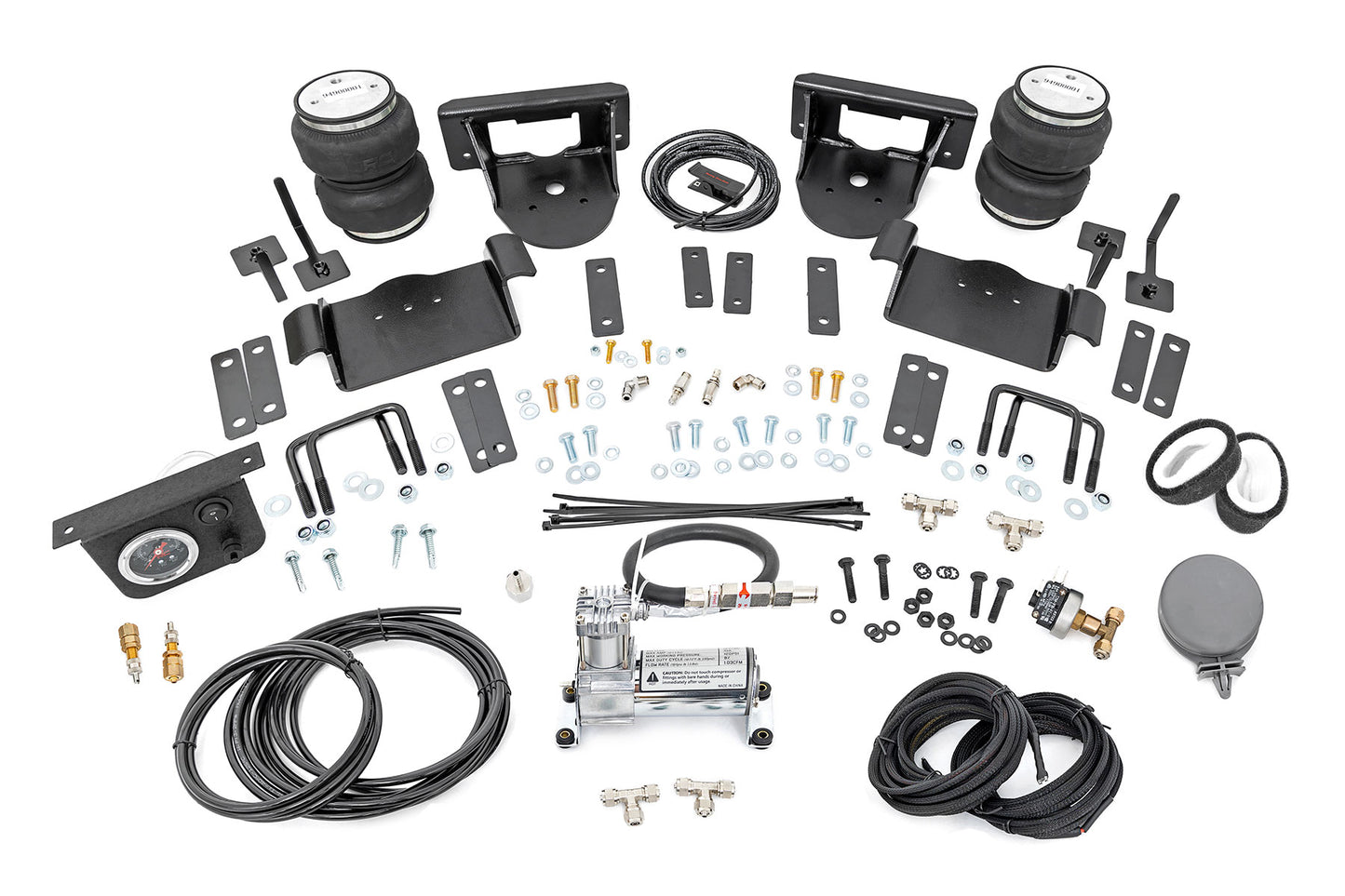 Kit de muelles neumáticos con compresor | Elevaciones de 0-6" | Ford F-150 4x4 (2015-2020)