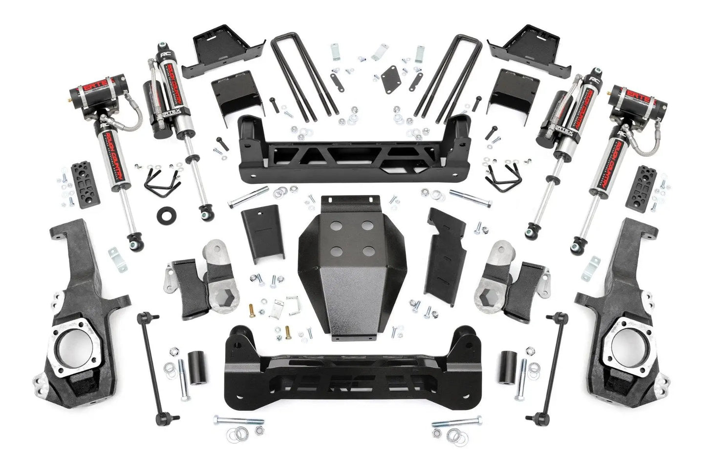 Rough Country 7 Inch Lift Kit | NTD | Vertex Shocks | w/ Overloads | Chevy/GMC 2500HD/3500HD (20-26) by Rough Country