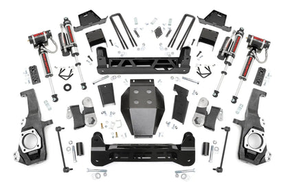 Rough Country 7 Inch Lift Kit | NTD | Vertex Shocks | w/ Overloads | Chevy/GMC 2500HD/3500HD (20-26) by Rough Country