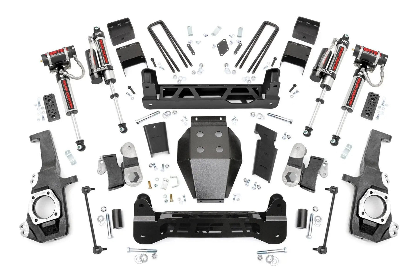 Rough Country 5 Inch Lift Kit | NTD | Vertex Shocks | w/ Overloads | Chevy/GMC 2500HD/3500HD (20-26) by Rough Country