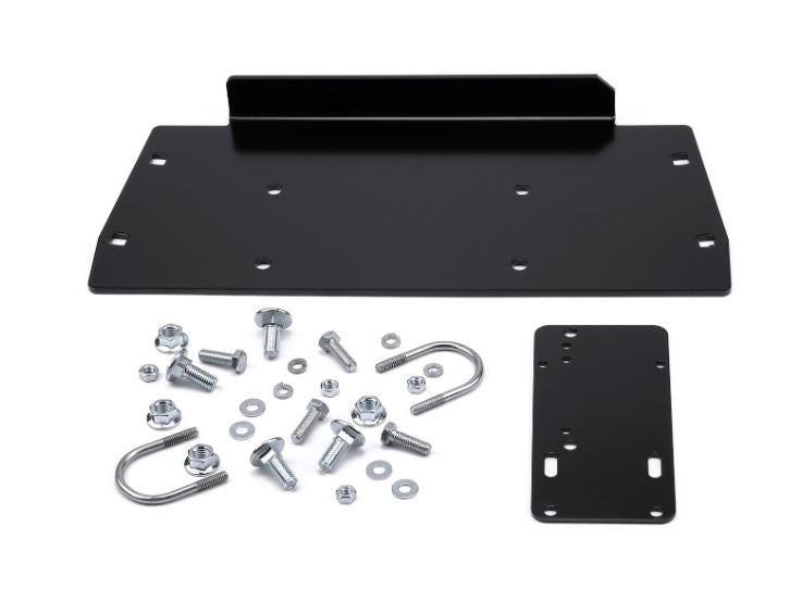 Warn Winch Mounting Kit for Kubota RTV500. For use with long drum WARN AXON (45/55) or VRX 45 winches.
