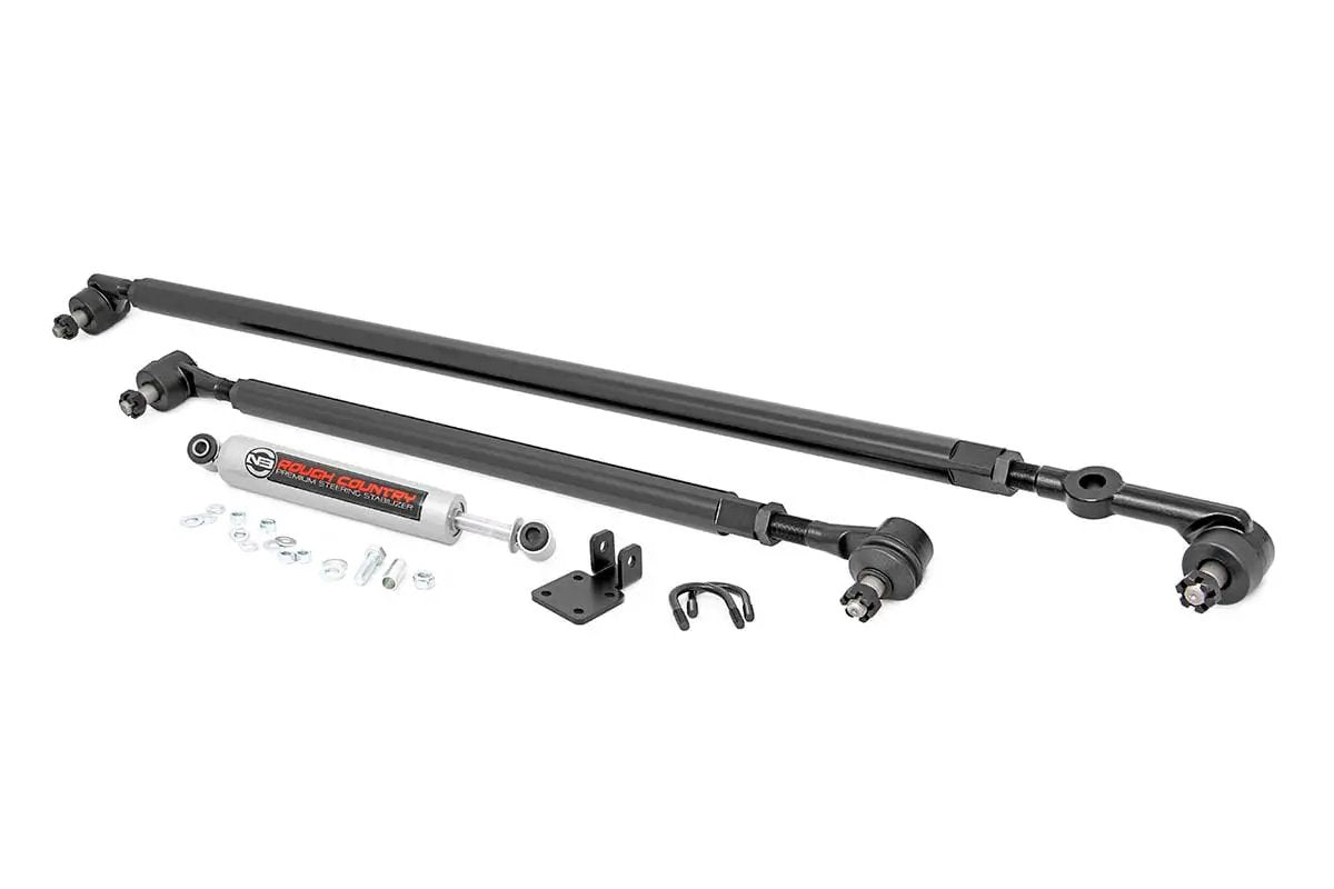 Rough Country HD Steering Kit | Stabilizer Combo | Jeep Cherokee XJ/Comanche MJ/Wrangler TJ by Rough Country