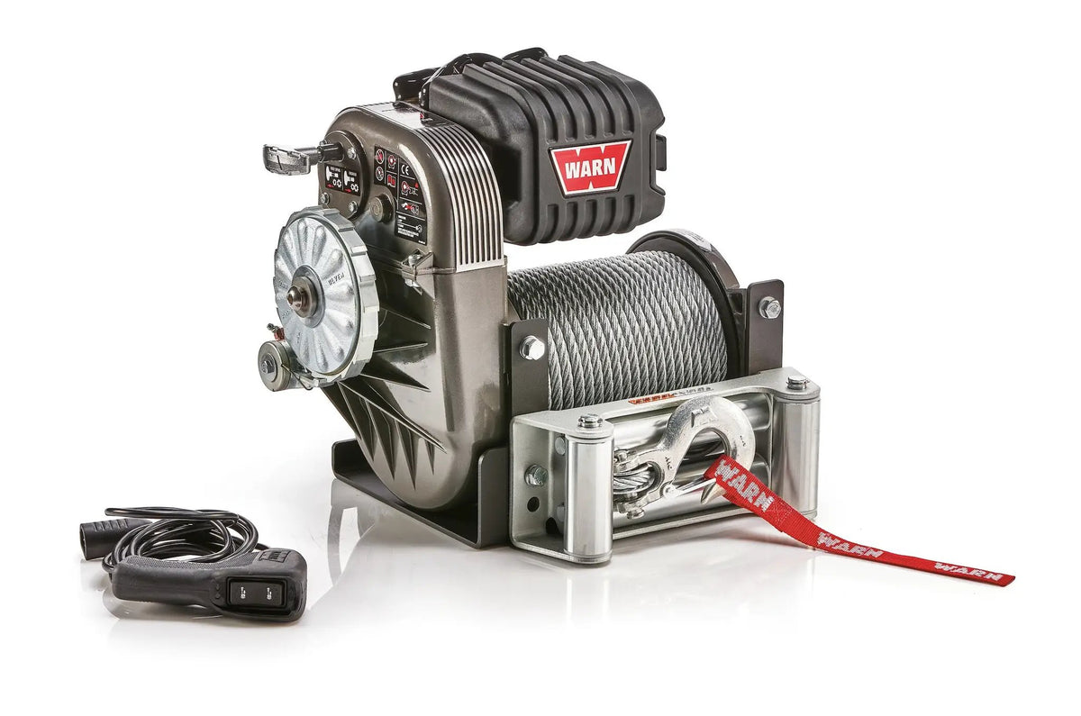 Warn M8274 Winch - 10,000 lb. Capacity, Wire Rope by Warn