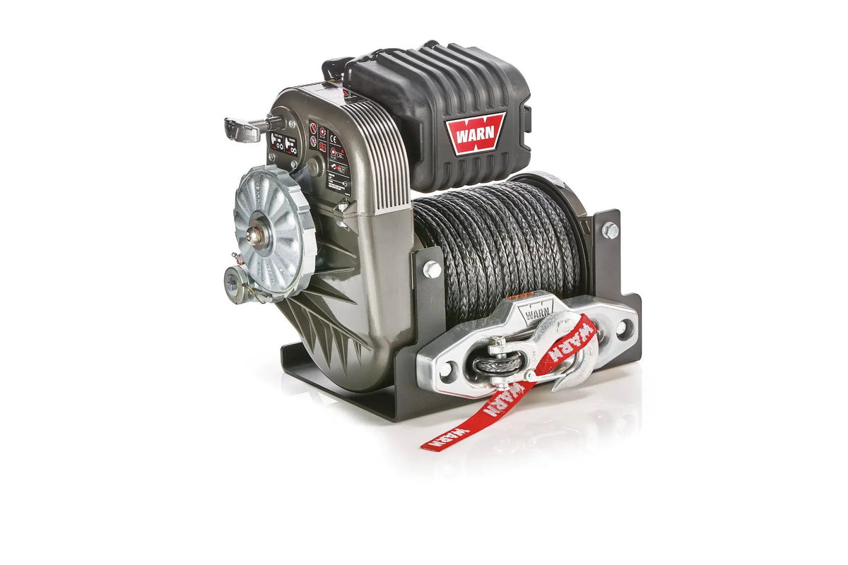 Warn M8274 Winch - 10,000 lb. Capacity, Synthetic Rope by Warn