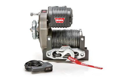 Warn M8274 Winch - 10,000 lb. Capacity, Synthetic Rope by Warn