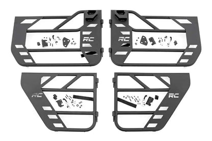 Rough Country Tubular Doors | Front and Rear | Jeep Gladiator JT/Wrangler JL 4WD (18-26) by Rough Country