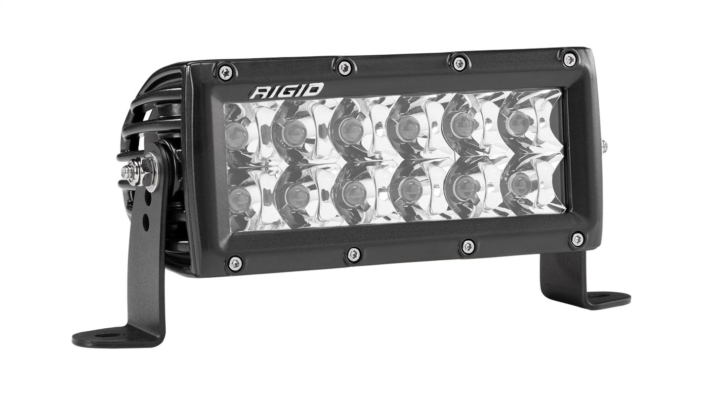 RIGID Industries E-Series PRO LED Light, Spot Optic, 6 Inch, Black Housing