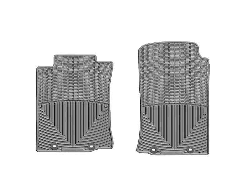 WeatherTech WT Rubber Mats - Front - Grey by WeatherTech