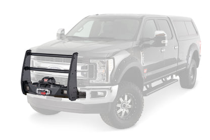 Warn Application specific brackets for the Ford Super Duty. Part 1 of 2 required items for the WARN Trans4mer system. Requires winch carrier; 107650 for mid-frame (ZEON or VR EVO), 107651 for Heavyweight, or 107652 for Series.