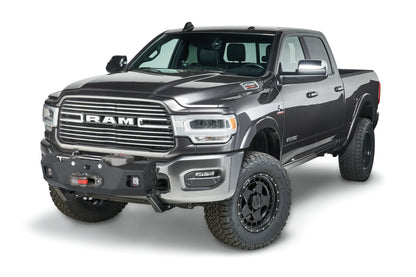 Warn Winch carrier for large frame or foot forward mounted winches up to 16.5K in capacity. Part 2 of 2 required items for the WARN Trans4mer system. Features openings for auxiliary lights. Designed for use with WARN Heavyweight winches.
