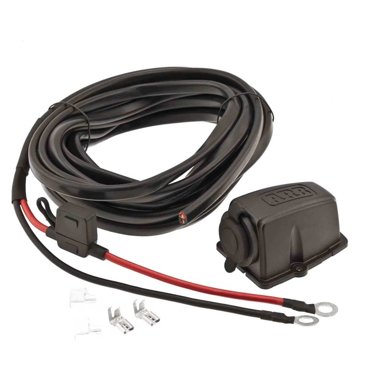 ARB Fridge Wiring Kit With Threaded Socket, 12V DC, for Use With All ARB Fridge Freezers