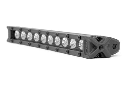 Barra de luz LED negra de la serie Slim Line de 10 pulgadas