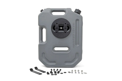 Rough Country 10L Fluid Container w/ Locker - Gray by Rough Country