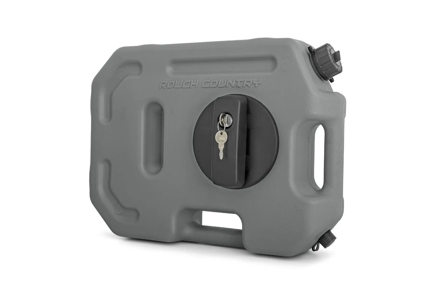 Rough Country 10L Fluid Container w/ Locker - Gray by Rough Country