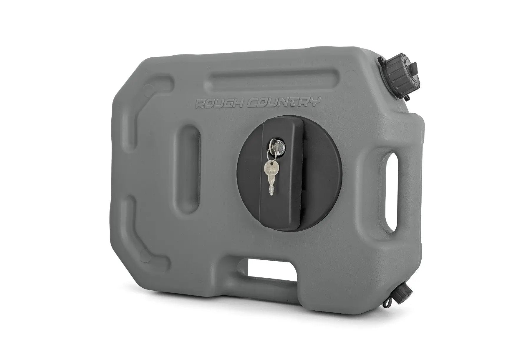 Rough Country 10L Fluid Container w/ Locker - Gray by Rough Country