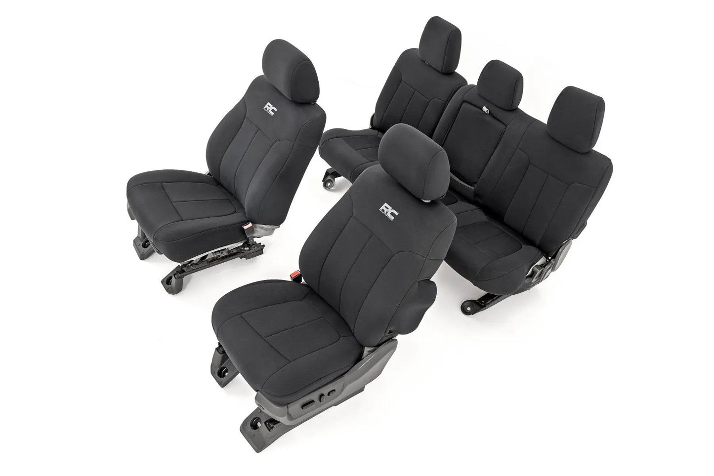 Rough Country Seat Covers | Front and Rear | Ford F-250/F-350 Super Duty 2WD/4WD (11-16) by Rough Country