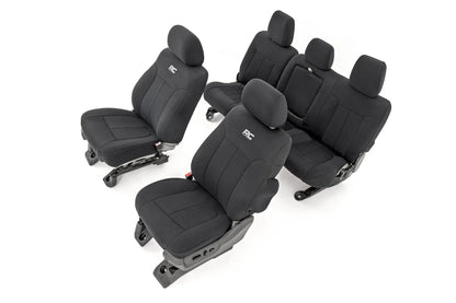 Rough Country Seat Covers | Front and Rear | Ford F-250/F-350 Super Duty 2WD/4WD (11-16) by Rough Country