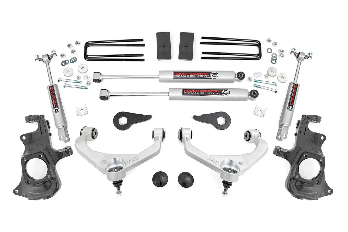 Rough Country 3.5 Inch Lift Kit | Knuckle | Chevy/GMC 2500HD/3500HD (11-19) by Rough Country