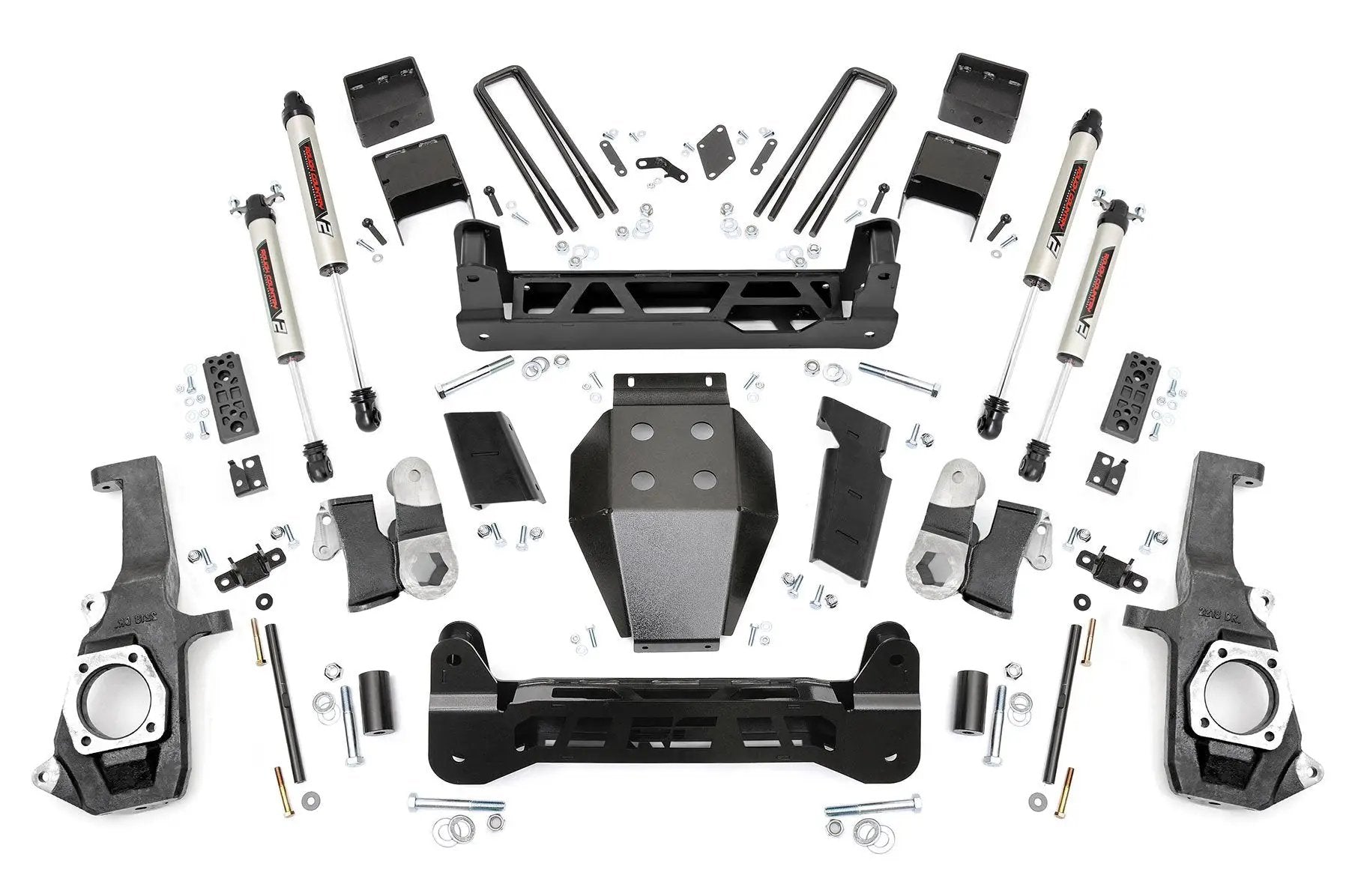 Rough Country 5 Inch Lift Kit | NTD | V2 | Chevy/GMC 2500HD/3500HD (11-19) by Rough Country