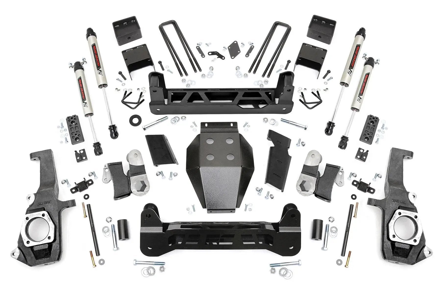 Rough Country 7.5 Inch Lift Kit | NTD | V2 | Chevy/GMC 2500HD/3500HD (11-19) by Rough Country