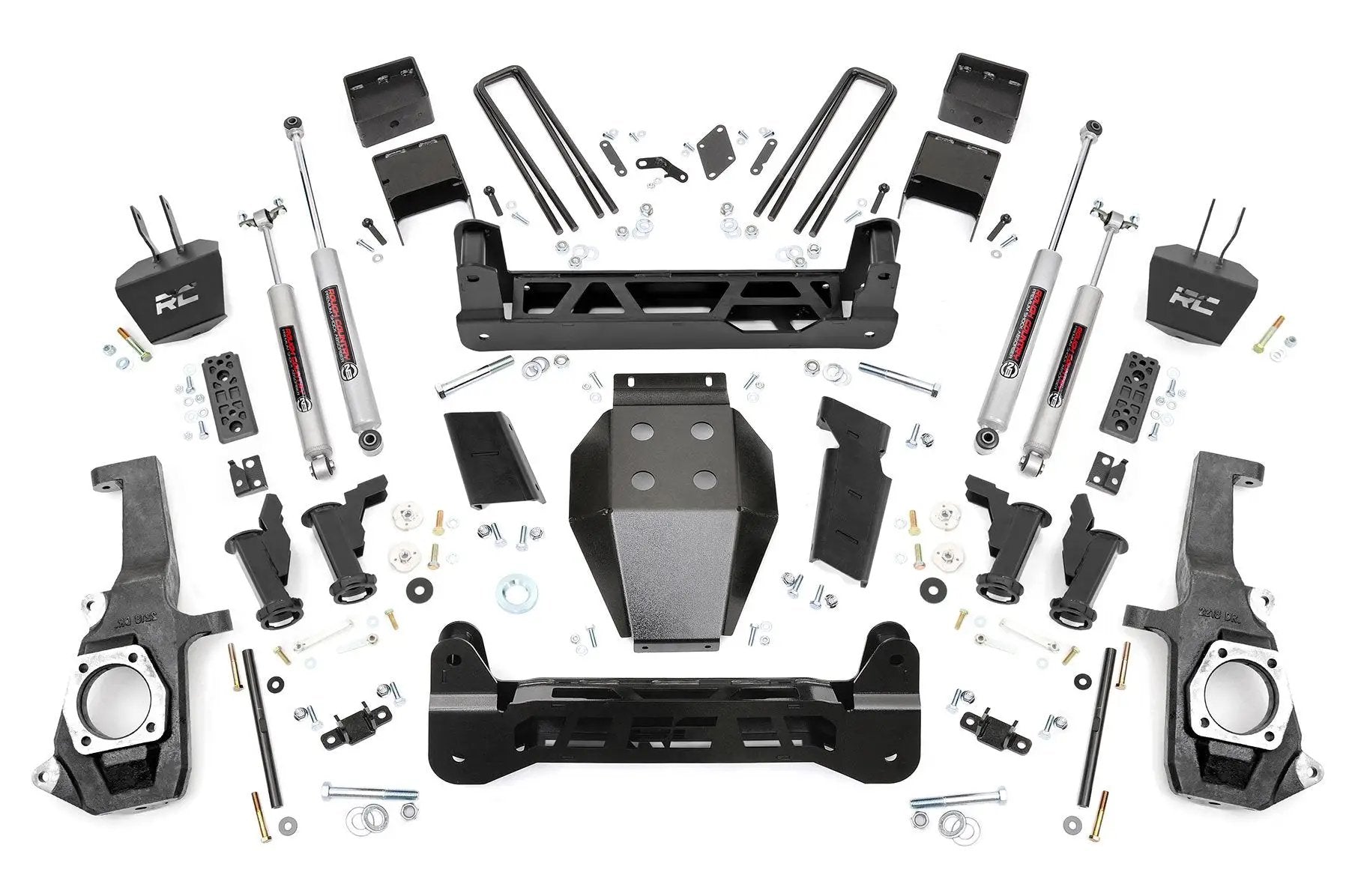 Rough Country 7.5 Inch Lift Kit | Torsion Drop | Chevy/GMC 2500HD/3500HD (11-19) by Rough Country