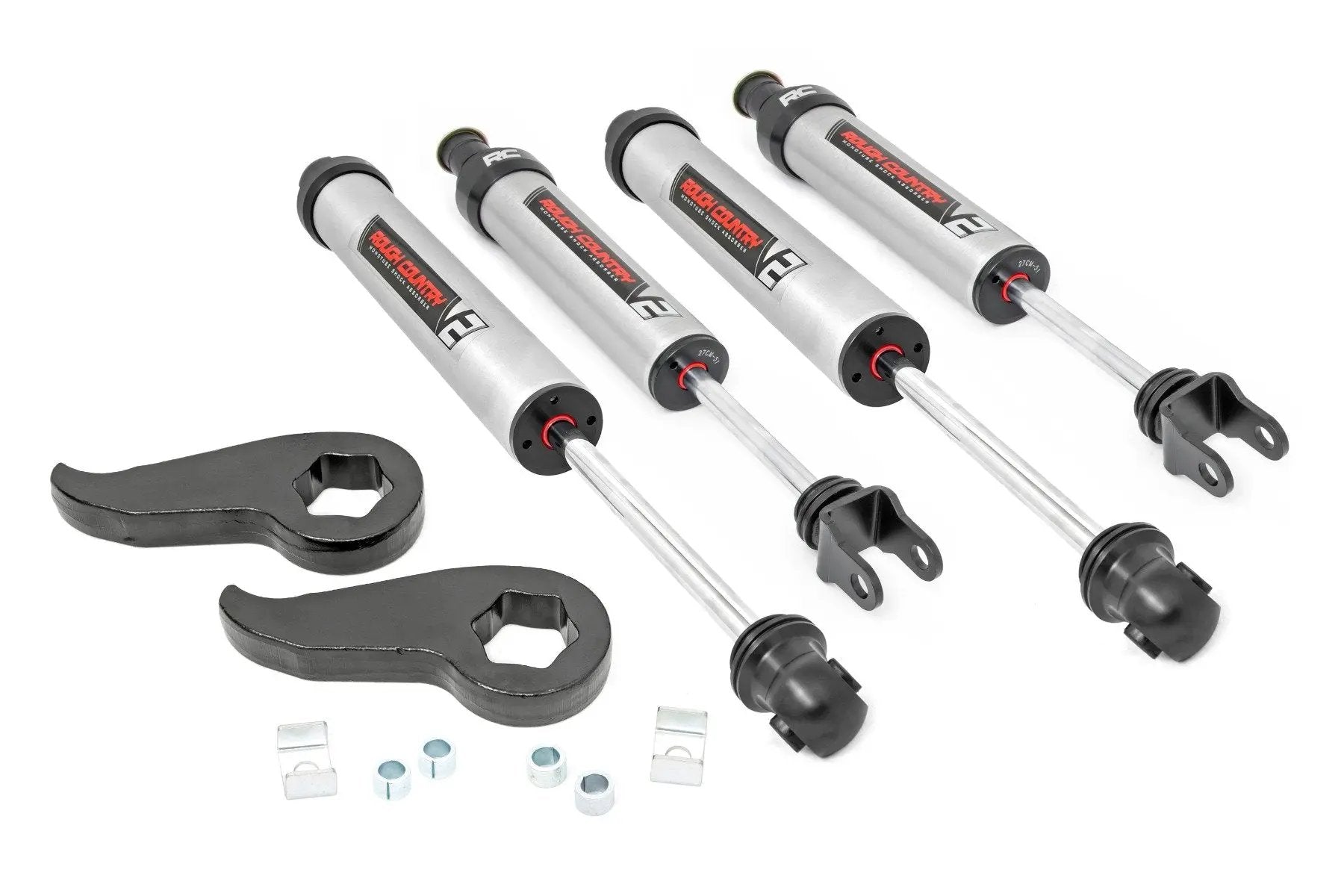 Rough Country 1.5-2 Inch Leveling Kit | V2 | Chevy/GMC 2500HD/3500HD (11-19) by Rough Country